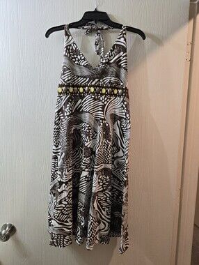 Y2k Joyus & Free Beaded Dress